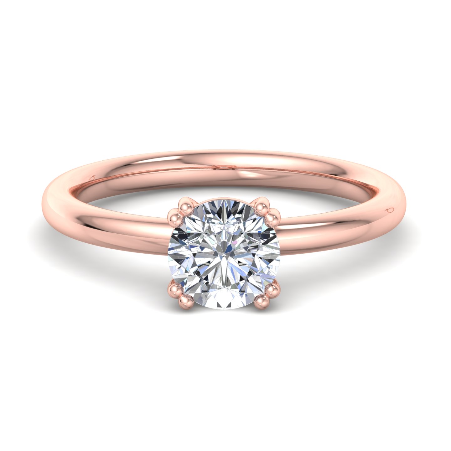 Margaret Double Prong Solitaire Engagement Ring